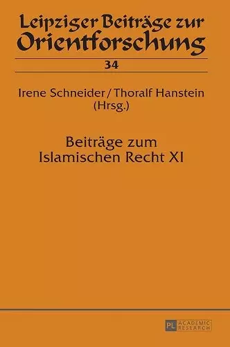 Beitraege zum Islamischen Recht XI cover