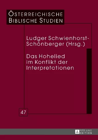 Das Hohelied Im Konflikt Der Interpretationen cover