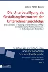 Die Unterbeteiligung als Gestaltungsinstrument der Unternehmensnachfolge cover