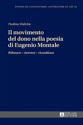 Il movimento del dono nella poesia di Eugenio Montale cover