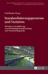 Standardisierungsprozesse und Variation cover