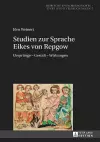 Studien zur Sprache Eikes von Repgow cover