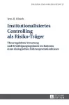 Institutionalisiertes Controlling als Risiko-Traeger cover