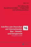 Die Haftung des Bausachverstaendigen - Taetigkeitsfeld und Haftungsausschluss cover