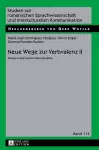 Neue Wege zur Verbvalenz II cover