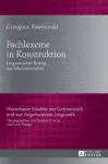 Fachlexeme in Konstruktion cover