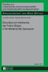 Estudios en Memoria de Franz Bopp y Ferdinand de Saussure cover