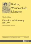 Virtualitaet im Minnesang um 1200 cover