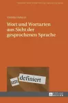 Wort und Wortarten aus Sicht der gesprochenen Sprache cover