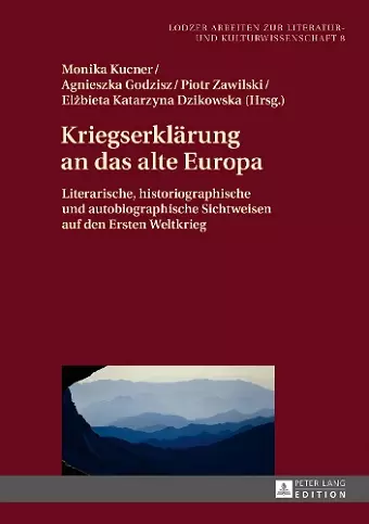 Kriegserklaerung an das alte Europa cover