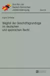 Wegfall der Geschaeftsgrundlage im deutschen und spanischen Recht cover