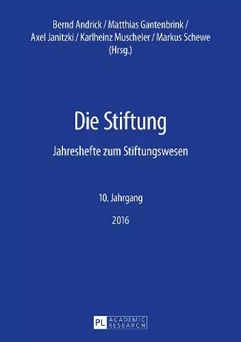 Die Stiftung cover