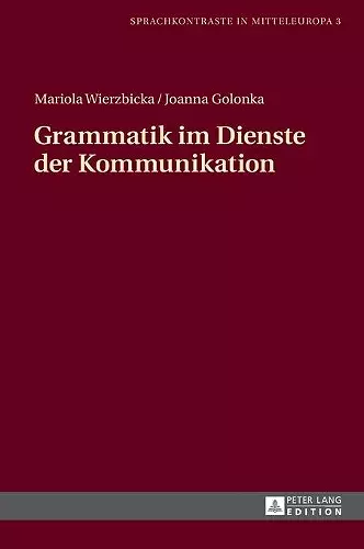 Grammatik Im Dienste Der Kommunikation cover