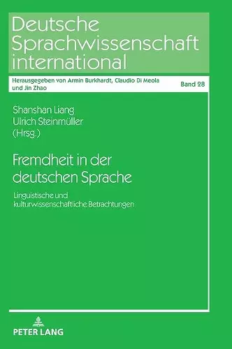 Fremdheit in der deutschen Sprache cover