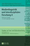 Medienlinguistik und interdisziplinaere Forschung II cover