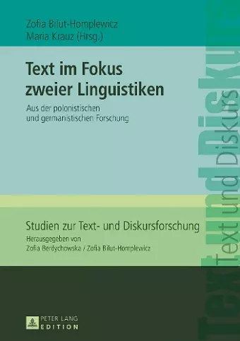 Text im Fokus zweier Linguistiken cover