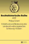 Entstehung Und Bedeutung Des Landesverwaltungsgesetzes Schleswig-Holstein cover