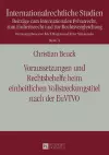 Voraussetzungen Und Rechtsbehelfe Beim Einheitlichen Vollstreckungstitel Nach Der Euvtvo cover