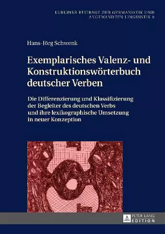 Exemplarisches Valenz- und Konstruktionswoerterbuch deutscher Verben cover