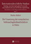 Die Umsetzung der europaeischen Verbrauchsgueterkaufrichtlinie in Polen cover