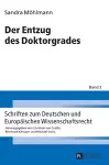 Der Entzug des Doktorgrades cover