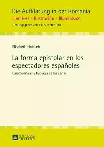 La forma epistolar en los espectadores españoles cover