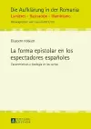 La forma epistolar en los espectadores espa�oles cover