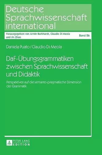 DaF-Uebungsgrammatiken zwischen Sprachwissenschaft und Didaktik cover