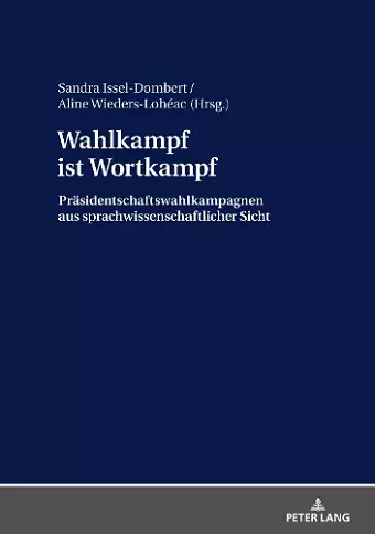 Wahlkampf ist Wortkampf cover
