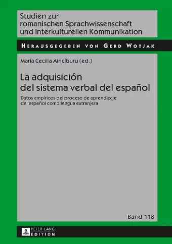 La adquisición del sistema verbal del español cover