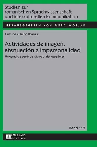 Actividades de imagen, atenuación e impersonalidad cover