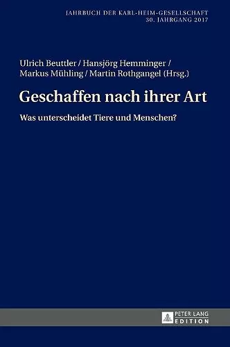 Geschaffen nach ihrer Art cover