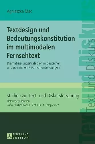 Textdesign und Bedeutungskonstitution im multimodalen Fernsehtext cover