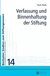 Verfassung Und Binnenhaftung Der Stiftung cover