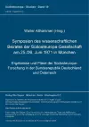 Symposion Des Wissenschaftlichen Beirates Der Suedosteuropa-Gesellschaft Am 25./26. Juni 1971 in Muenchen cover