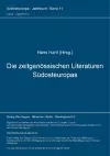 Die Zeitgenoessischen Literaturen Suedosteuropas cover