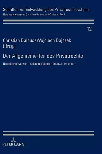 Der Allgemeine Teil des Privatrechts cover