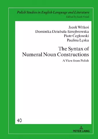 The Syntax of Numeral Noun Constructions cover