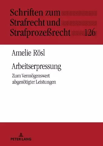 Arbeitserpressung cover