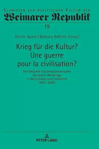 Krieg fuer die Kultur? Une guerre pour la civilisation? cover