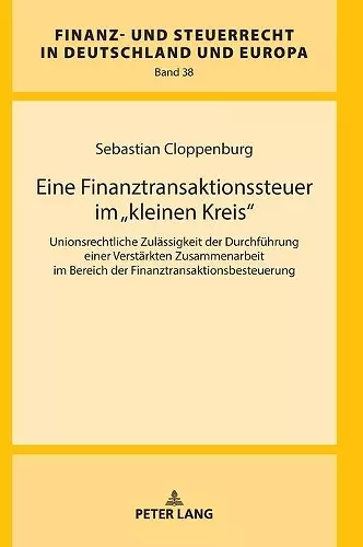 Eine Finanztransaktionssteuer im kleinen Kreis cover