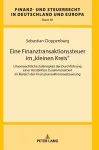 Eine Finanztransaktionssteuer im kleinen Kreis cover