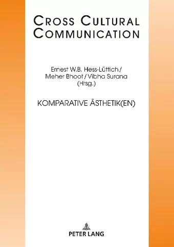 Komparative Aesthetik(en) cover