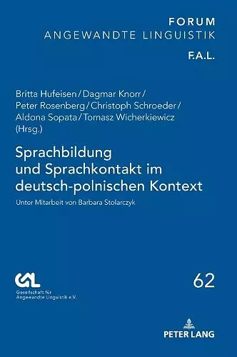 Sprachbildung und Sprachkontakt im deutsch-polnischen Kontext cover