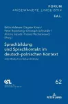 Sprachbildung und Sprachkontakt im deutsch-polnischen Kontext cover