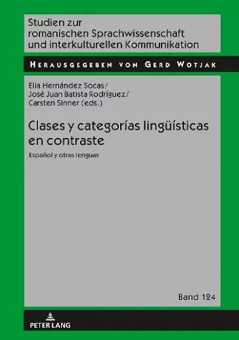 Clases y categorías lingueísticas en contraste cover