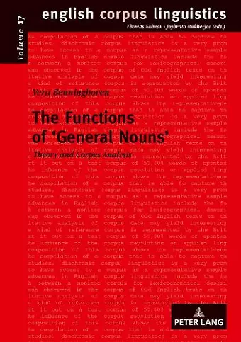 The Functions of ‹General Nouns› cover