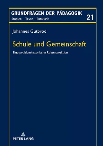 Schule Und Gemeinschaft cover