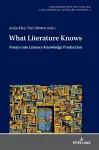 What Literature Knows cover