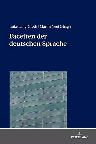 Facetten Der Deutschen Sprache cover